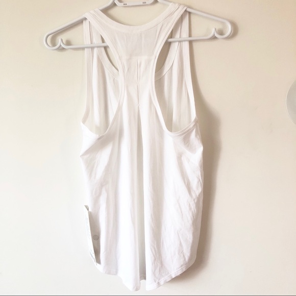 Lululemon White Love Tank Pleated - Picture 6 of 8